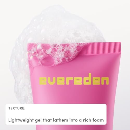 Evereden Steer Clear Balancing Jelly Cleanser for Teens - Vegan Face Wash for Oily & Pimple-Prone Skin - Pre Teen Skin Care Ages 10-12+ - 3.3 Fl Oz Avelisse