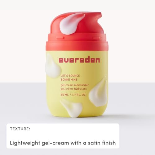 Evereden Gel-Cream for Teens - Preppy Skincare Moisturizer: Lightweight, Non-Greasy Hydration for Oily & Pimple-Prone Skin - Redness-Calming Clean & Vegan Skincare for Tweens, Teens 10-12 & Beyond Avelisse
