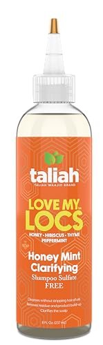Taliah Waajid Love My Locs Honey Mint Clarifying Shampoo - 8 fl. oz, Unisex Shampoo Avelisse