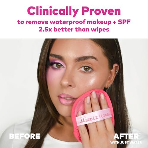 The Original MakeUp Eraser PRO - Remove All Makeup with Water Only, Waterproof Mascara, Eyeliner, Foundation, Lipstick & Sunscreen - Puppy Print, 1 Count Avelisse
