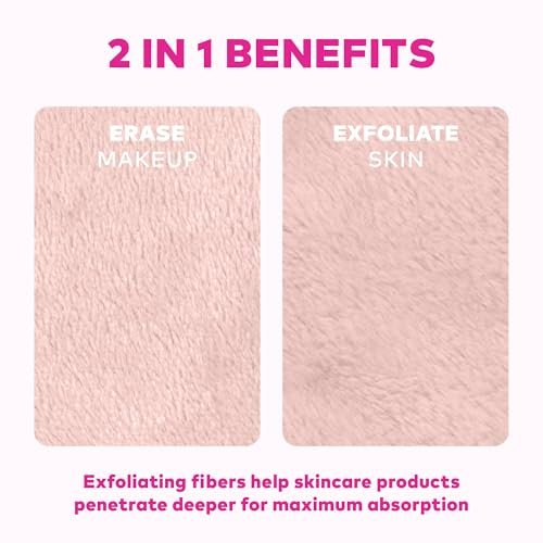 The Original MakeUp Eraser PRO - Remove All Makeup with Water Only, Waterproof Mascara, Eyeliner, Foundation, Lipstick & Sunscreen - Puppy Print, 1 Count Avelisse
