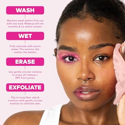 The Original MakeUp Eraser PRO - Remove All Makeup with Water Only, Waterproof Mascara, Eyeliner, Foundation, Lipstick & Sunscreen - Puppy Print, 1 Count Avelisse
