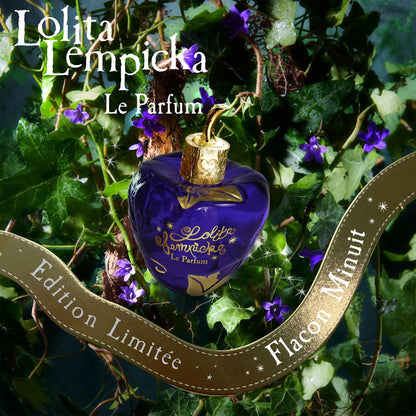 Lolita Lempicka Le Parfum Eau De Parfum Spray for Women – Limited Edition Midnight Purple Tinted, Gold Accented Bottle – Notes of Licorice, Violet, & Anise – 3.4 Oz