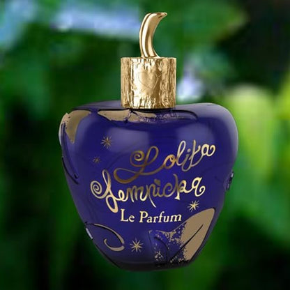 Lolita Lempicka Le Parfum Eau De Parfum Spray for Women – Limited Edition Midnight Purple Tinted, Gold Accented Bottle – Notes of Licorice, Violet, & Anise – 3.4 Oz