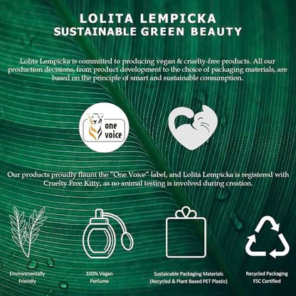 Lolita Lempicka Le Parfum Eau De Parfum Spray for Women – Limited Edition Midnight Purple Tinted, Gold Accented Bottle – Notes of Licorice, Violet, & Anise – 3.4 Oz