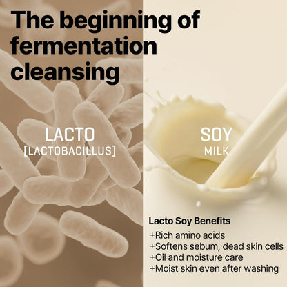 SOME BY MI Lacto Soy Sebum & Blackhead Cleansing Oil – 6.76oz (200ml) – Korean Vegan Makeup-Removing Oil Cleanser with Soybean Extract & Serine – Deep Cleansing for Blackheads & Pores