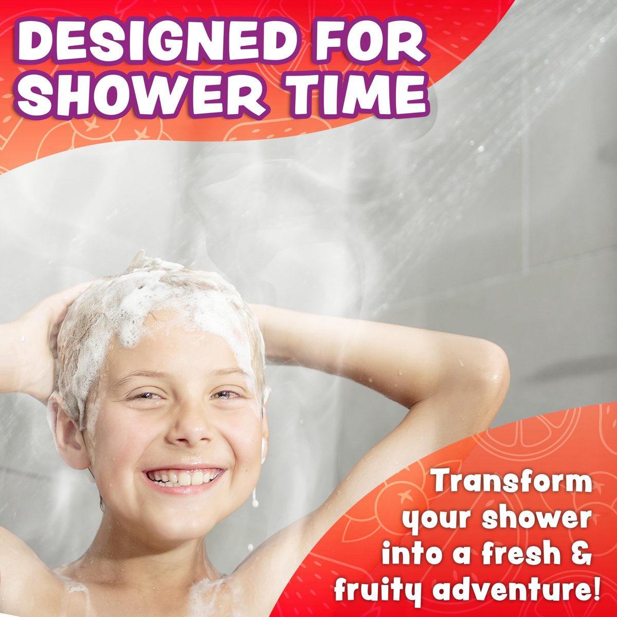 Tub Works Fruit Fusion Shower Steamers for Kids - Variety 12 Pack | Fresh & Fruity Aromatherapy Shower Bombs | Fun Sensory Shower Experience Avelisse