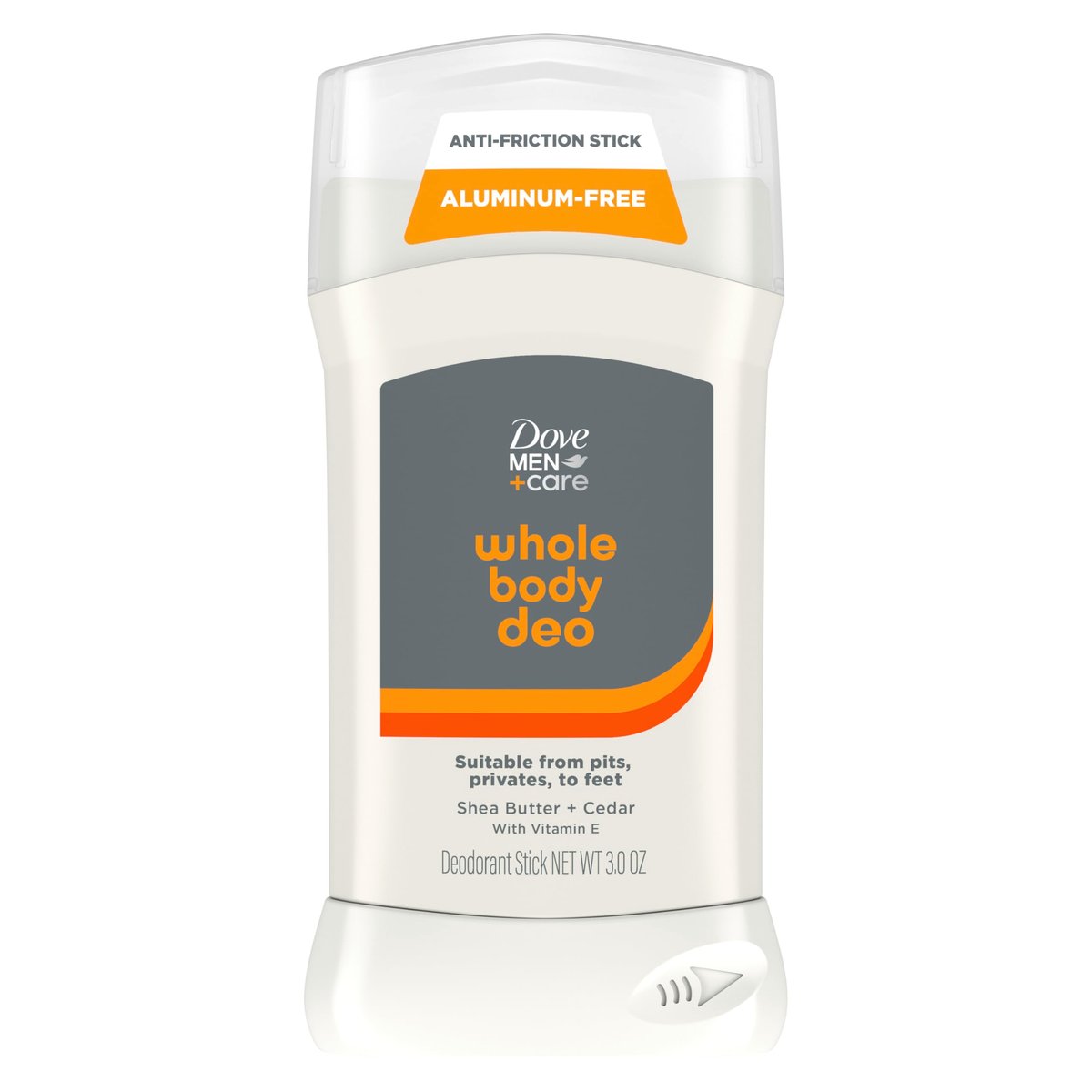 Dove Men+Care Whole Body Deodorant Shea Butter & Cedar 3 oz - 72H Odor Protection - görsel 1