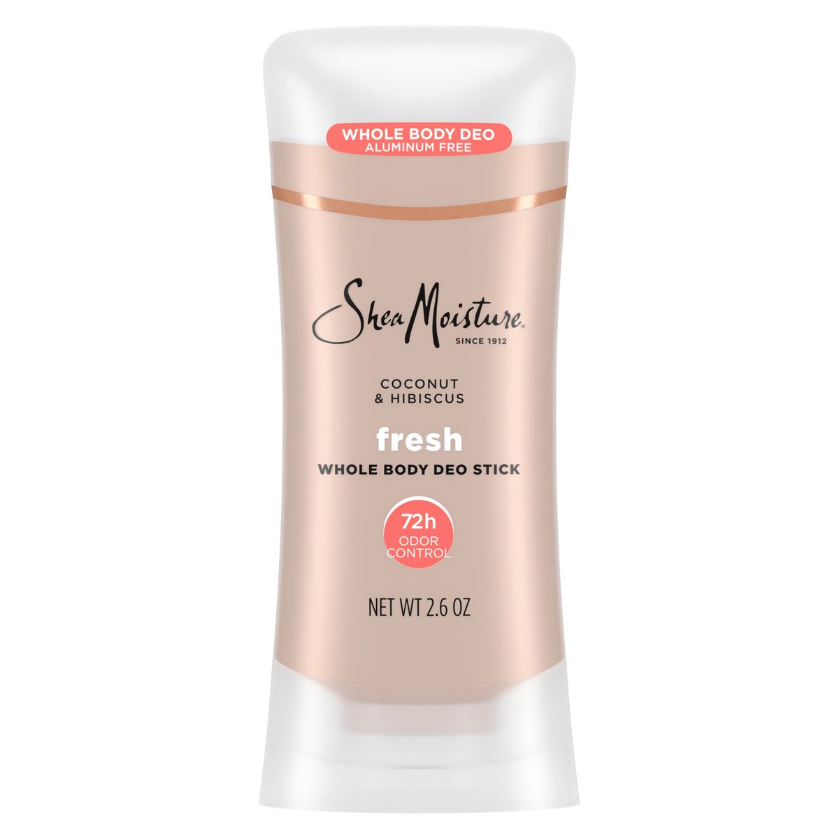 SheaMoisture Whole Body Deodorant Stick 72h Odor Control Fresh Aluminum Free 2.6 oz - görsel 1