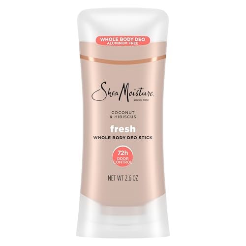 SheaMoisture Whole Body Deodorant Stick 72h Odor Control Fresh Aluminum Free 2.6 oz - görsel 2