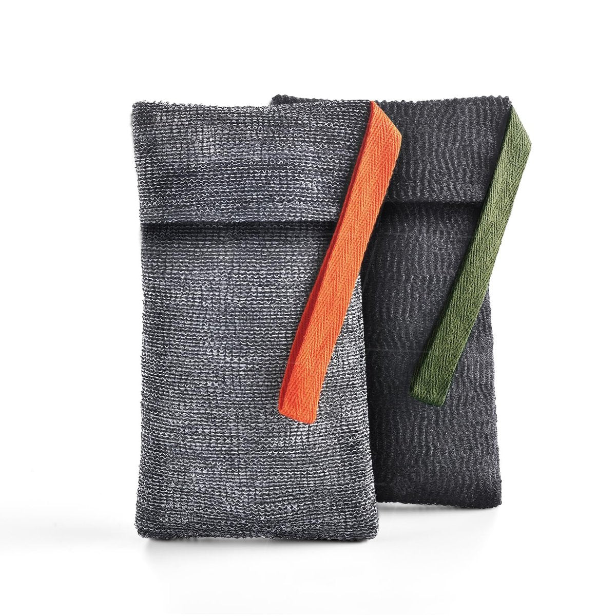 Xeiophoy 2-Pack Soap Bags – Nylon Exfoliating Bar Soap Pouch & Body Scrubber for Deep Cleansing - görsel 1