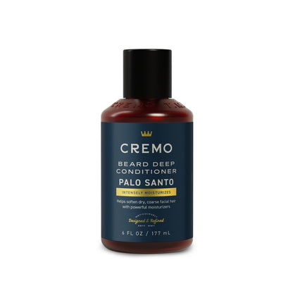 Cremo Palo Santo Beard Deep Conditioner for Men – Soften Dry, Coarse Facial Hair with Powerful Moisturizers, 6 Fl Oz Avelisse