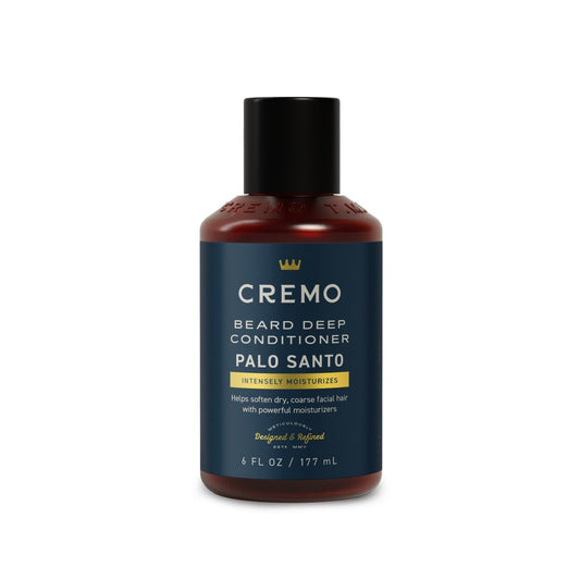 Cremo Palo Santo Beard Deep Conditioner for Men – Soften Dry, Coarse Facial Hair with Powerful Moisturizers, 6 Fl Oz Avelisse