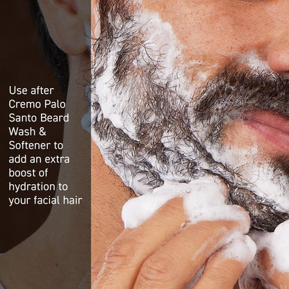 Cremo Palo Santo Beard Deep Conditioner for Men – Soften Dry, Coarse Facial Hair with Powerful Moisturizers, 6 Fl Oz Avelisse