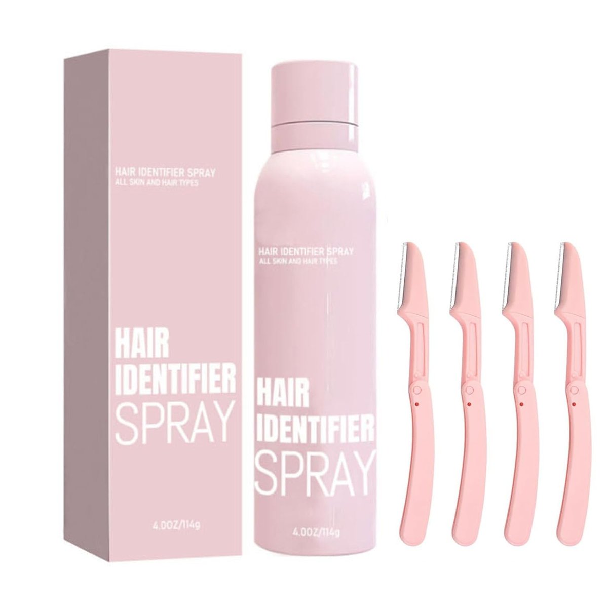 Hair Identifier Spray for Face Shaving - Moisturizing Skin Care Set, Suitable for All Skin Types (1 Set) - görsel 1