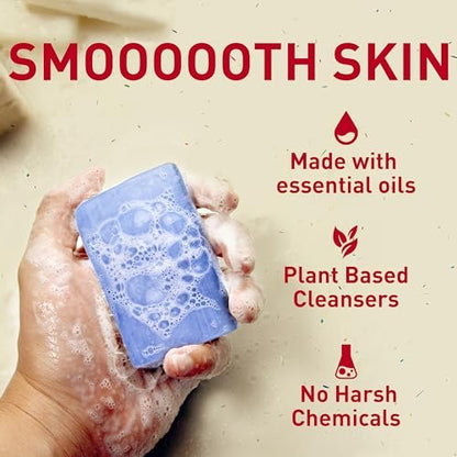 Old Spice Men's Bar Soap Seas The Day - Eucalyptus & Coconut Cream Scent, 5.0 oz - 10x More Moisturizers with Mild Exfoliators & Plant Based Cleansers