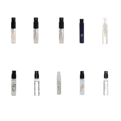 Men's Cologne Sampler Set – 10 Designer Fragrance Vials, Top Brands, Mini Gift Set Avelisse