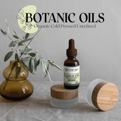 Botanic Oils 100% Pure Castor Oil – 2 fl oz | Cold Pressed | Hair Growth, Lash & Brow Strengthening, Skin & Nail Hydration - görsel 18