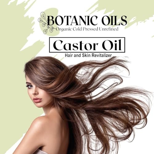 Botanic Oils 100% Pure Castor Oil – 2 fl oz | Cold Pressed | Hair Growth, Lash & Brow Strengthening, Skin & Nail Hydration - görsel 8