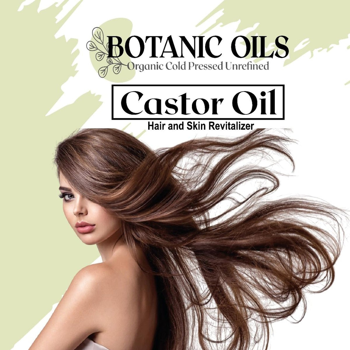 Botanic Oils 100% Pure Castor Oil – 2 fl oz | Cold Pressed | Hair Growth, Lash & Brow Strengthening, Skin & Nail Hydration - görsel 7