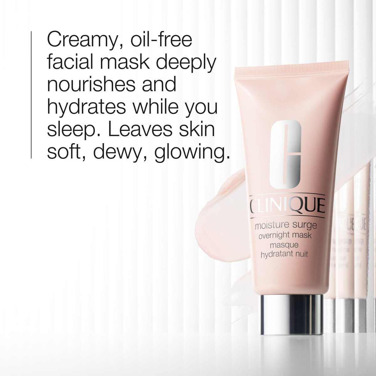 Clinique Hydration Heroes Gift Set: Moisture Surge 100H Moisturizer, Overnight Mask & Lip Treatment - 3 Travel Size Essentials Avelisse