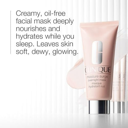 Clinique Hydration Heroes Gift Set: Moisture Surge 100H Moisturizer, Overnight Mask & Lip Treatment - 3 Travel Size Essentials Avelisse