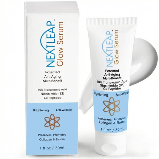Tranexamic Acid Serum 10% (Ultra-Pure) with Niacinamide & Powerful Copper Peptides - Gentle Effective Cream for Dark Spots, Lines and Wrinkles, Uneven Skin Tone - 1 Fl Oz Avelisse