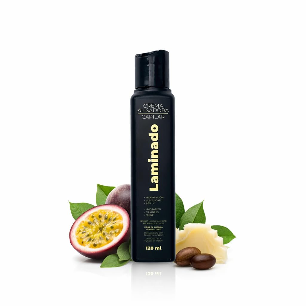 Lina Zapata LZ Laminado Hair Cream Lamination Professional - Formaldehyde-Free Keratin Treatment for Smooth, Soft & Silky Finish with Heat & Pollution Protection - 4.2 Fl Oz Avelisse