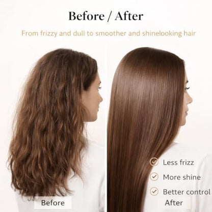 Lina Zapata LZ Laminado Hair Cream Lamination Professional - Formaldehyde-Free Keratin Treatment for Smooth, Soft & Silky Finish with Heat & Pollution Protection - 4.2 Fl Oz Avelisse