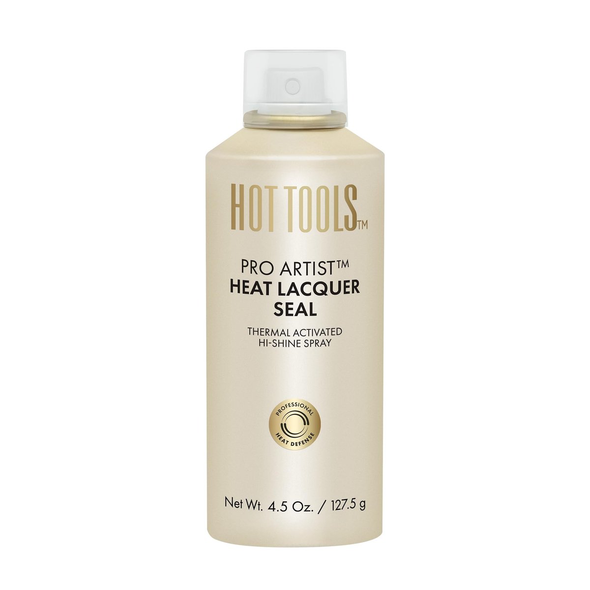 HOT TOOLS Heat Protectant Hi-Shine Spray – Silicone-Free, Frizz-Fighting, Lacquered Finish Avelisse