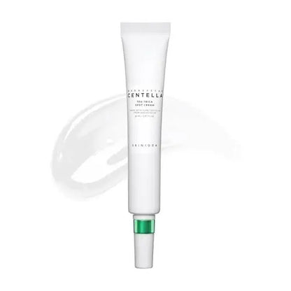 SKIN1004 Tea-Trica Spot Cream - Targeted Spot Treatment with Centella Asiatica & Tea Tree for Clear-Looking Skin, Korean Cica Cream, 0.67 fl.oz / 20ml Avelisse
