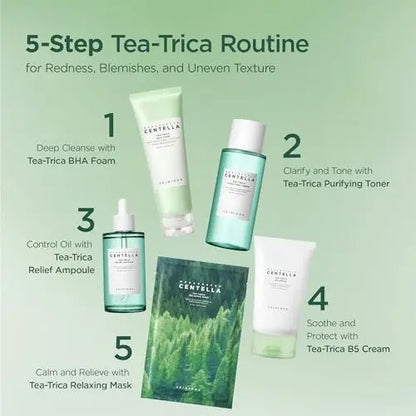 SKIN1004 Tea-Trica Spot Cream - Targeted Spot Treatment with Centella Asiatica & Tea Tree for Clear-Looking Skin, Korean Cica Cream, 0.67 fl.oz / 20ml Avelisse