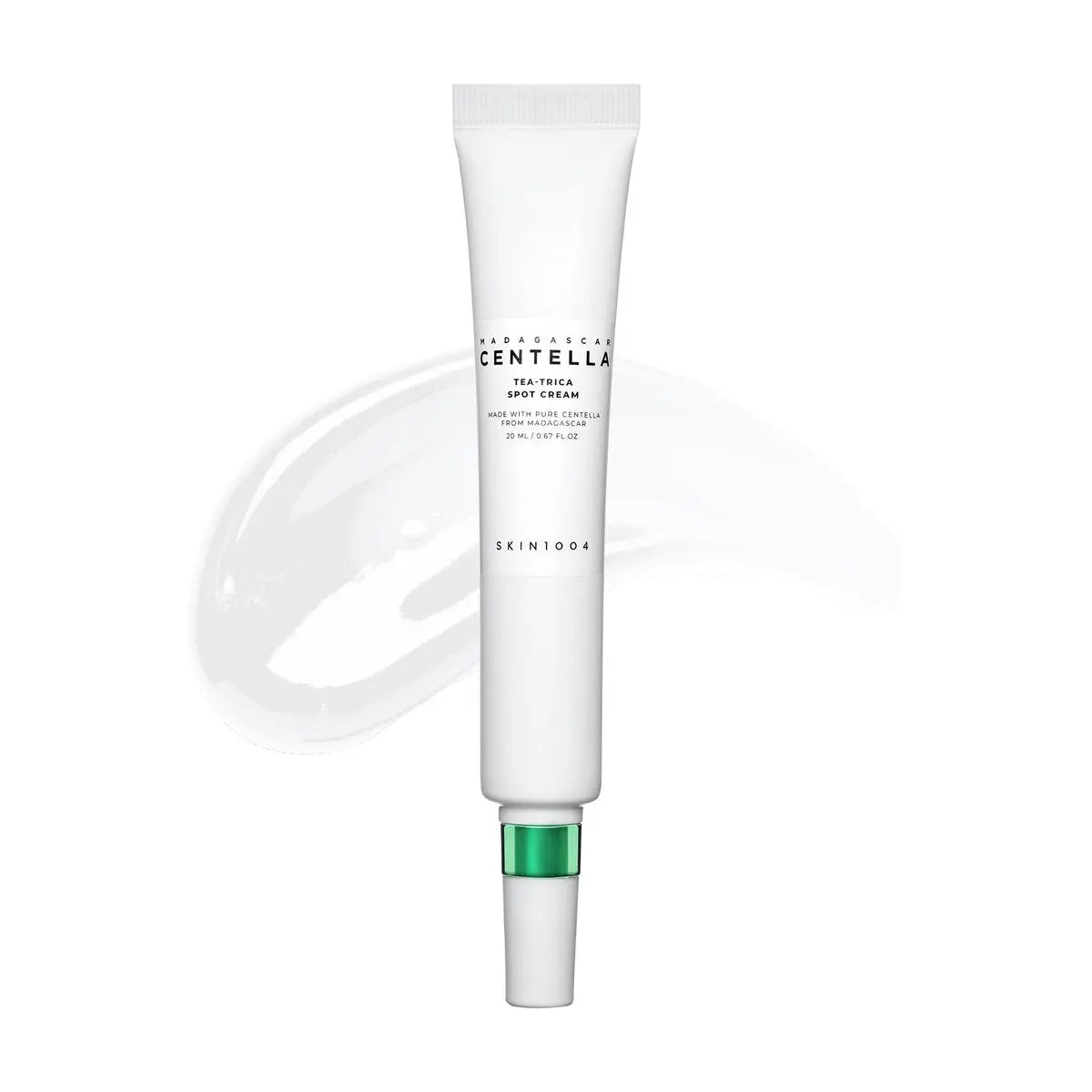 SKIN1004 Tea-Trica Spot Cream - Targeted Spot Treatment with Centella Asiatica & Tea Tree for Clear-Looking Skin, Korean Cica Cream, 0.67 fl.oz / 20ml Avelisse