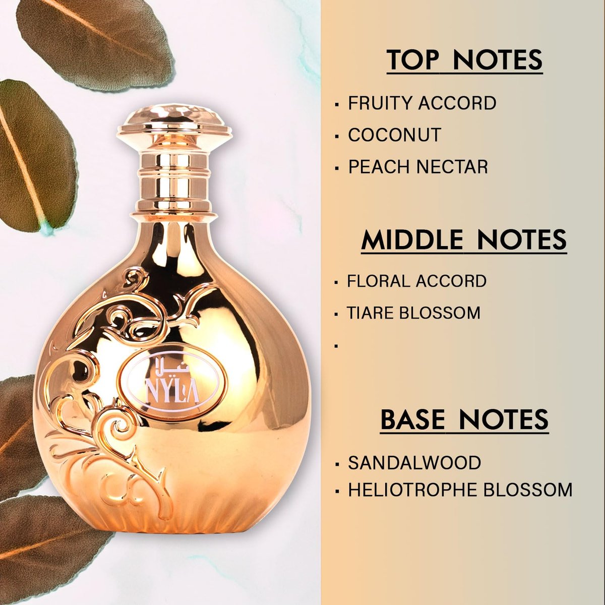 Arabiyat Prestige Nyla Eau De Parfum - 2.7 fl oz | Long-Lasting Luxury Fragrance Avelisse