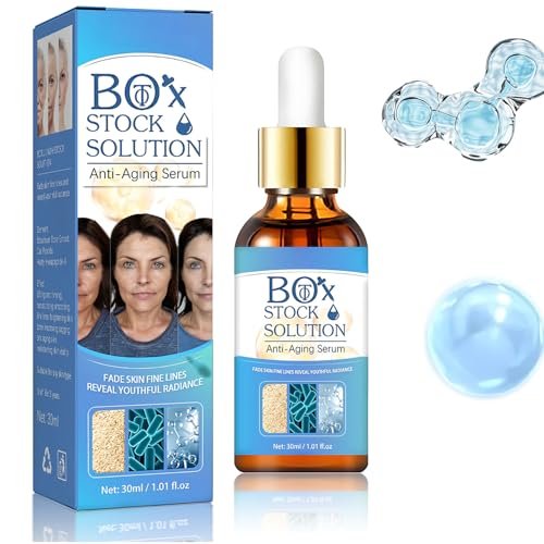 2Box Stock Solution Facial Serum – Anti-Aging Hydrating Essence for Women, Collagen Support, 0.5 Fl Oz (Pack of 2) - görsel 12