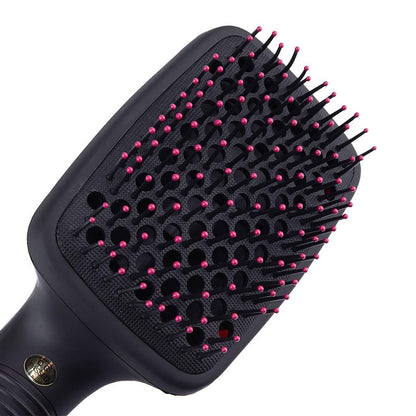 2 in 1 Hair Dryer & Styler – Negative Ion Hot Air Brush for Volumizing, Straightening & Drying Avelisse