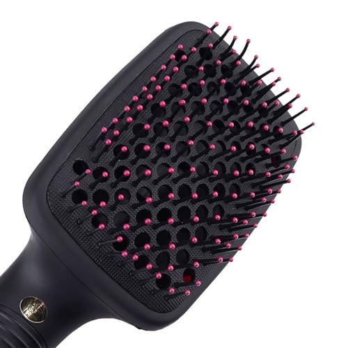2 in 1 Hair Dryer & Styler – Negative Ion Hot Air Brush for Volumizing, Straightening & Drying Avelisse