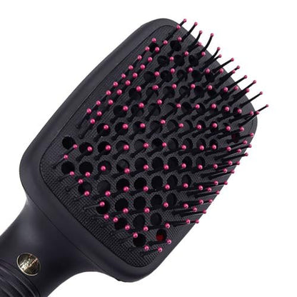 2 in 1 Hair Dryer & Styler – Negative Ion Hot Air Brush for Volumizing, Straightening & Drying Avelisse