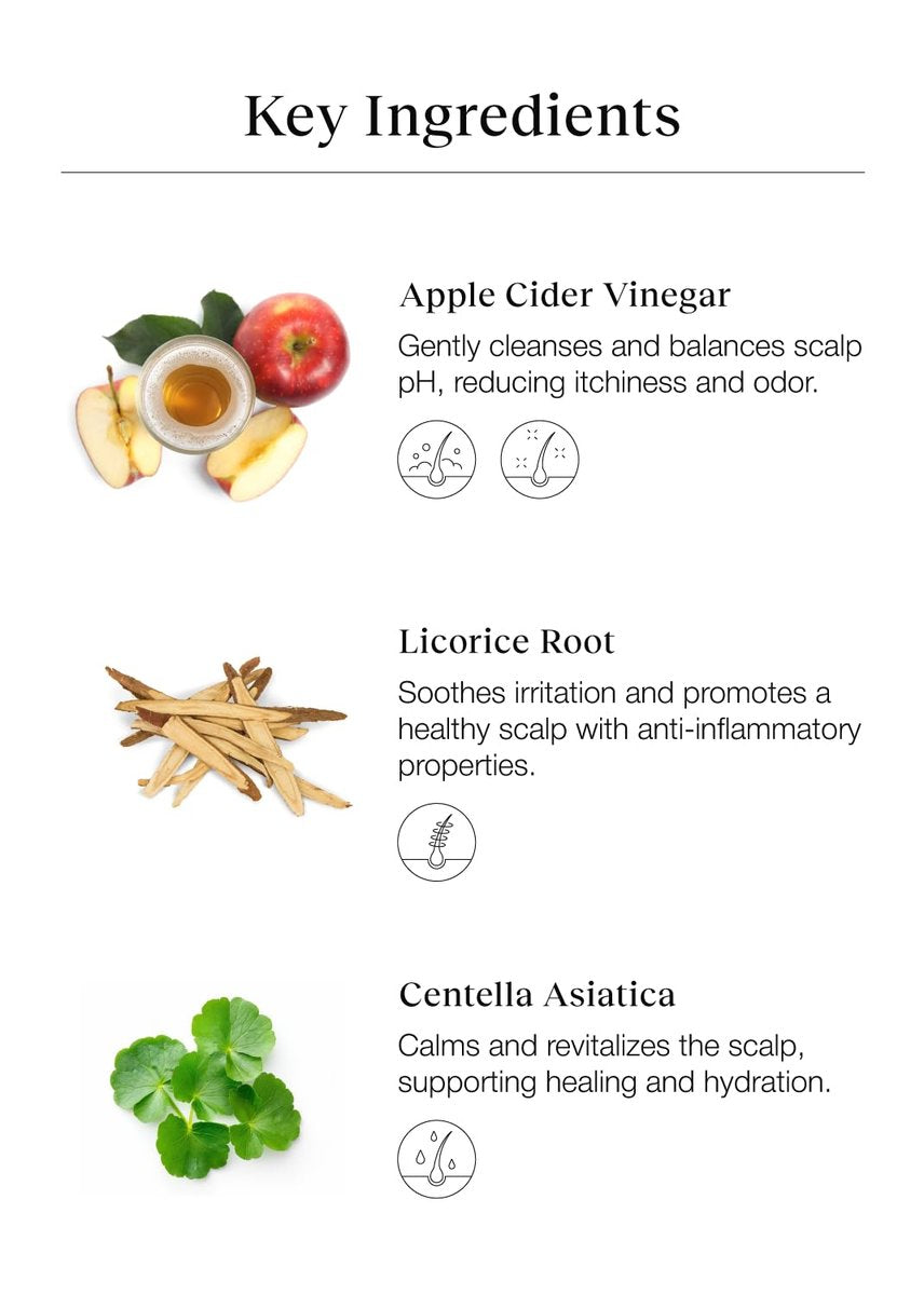 Bephor Scalp Cleansing Toner with Apple Cider Vinegar for Braiding Hair - No-Rinse Moisturizing Scalp Exfoliator, 6.76 Fl Oz Avelisse