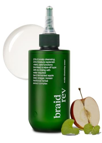 Bephor Scalp Cleansing Toner with Apple Cider Vinegar for Braiding Hair - No-Rinse Moisturizing Scalp Exfoliator, 6.76 Fl Oz Avelisse