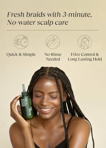 Bephor Scalp Cleansing Toner with Apple Cider Vinegar for Braiding Hair - No-Rinse Moisturizing Scalp Exfoliator, 6.76 Fl Oz Avelisse