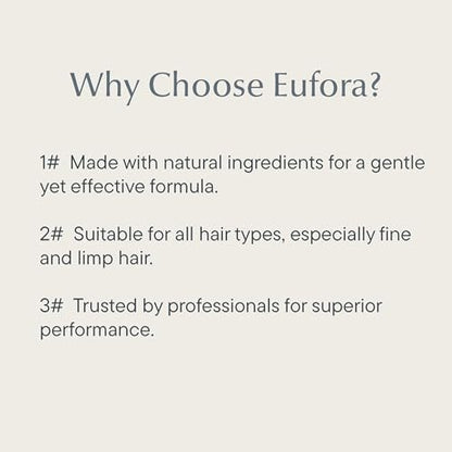 Eufora Full Effect Texturizing Spray - 6 oz for Voluminous, Touchable Texture Avelisse