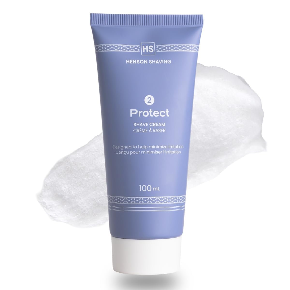 Henson Shaving Shave Cream – Rich Lather for Sensitive Skin, 3.4 fl oz Avelisse