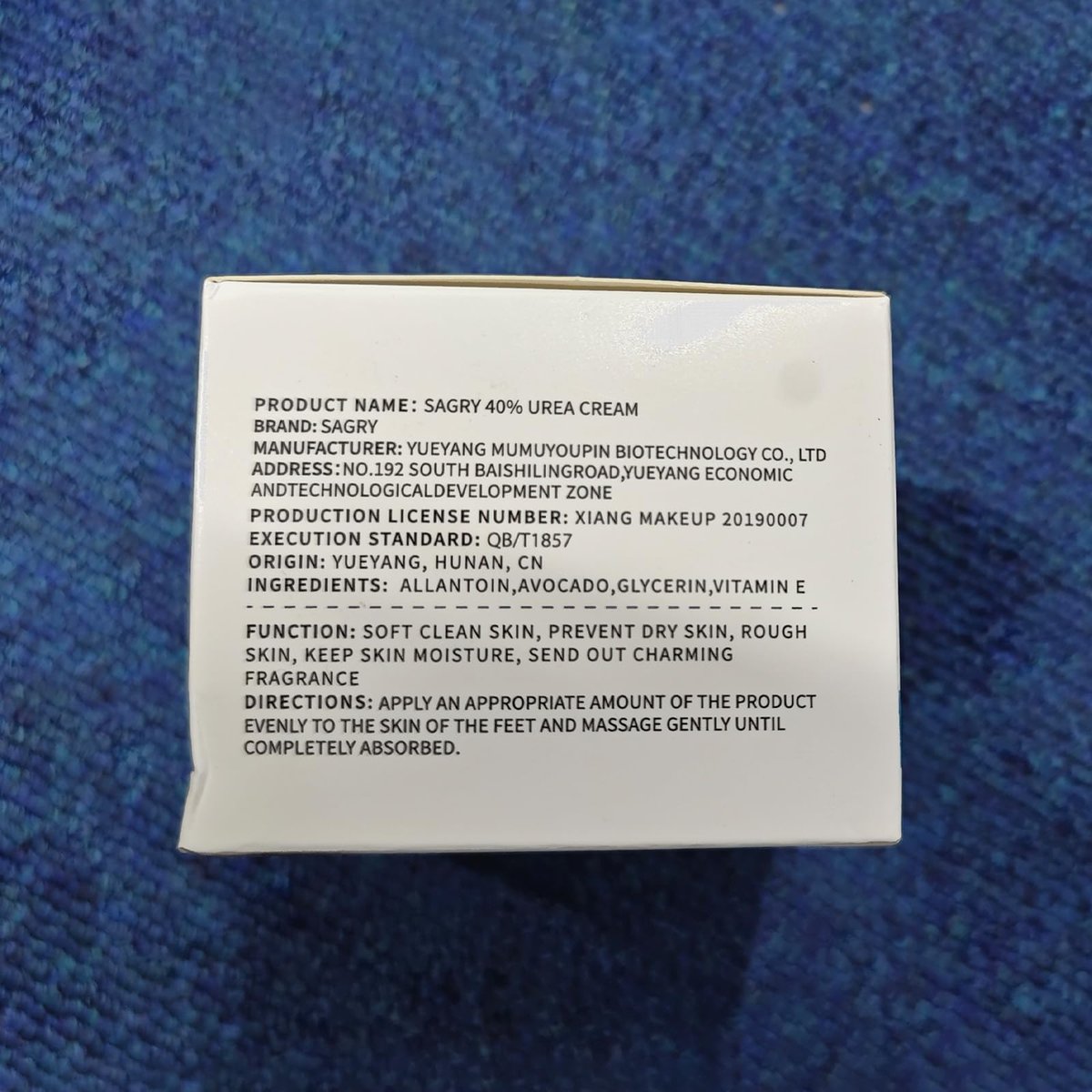 Sagry Urea Cream 40 Percent Maximum Strength for Feet, Dry Cracked Heels, Knees, Elbows, Hands - Deep Moisturizing Callus Remover & Heel Crack Repair (3.5 oz) - görsel 5