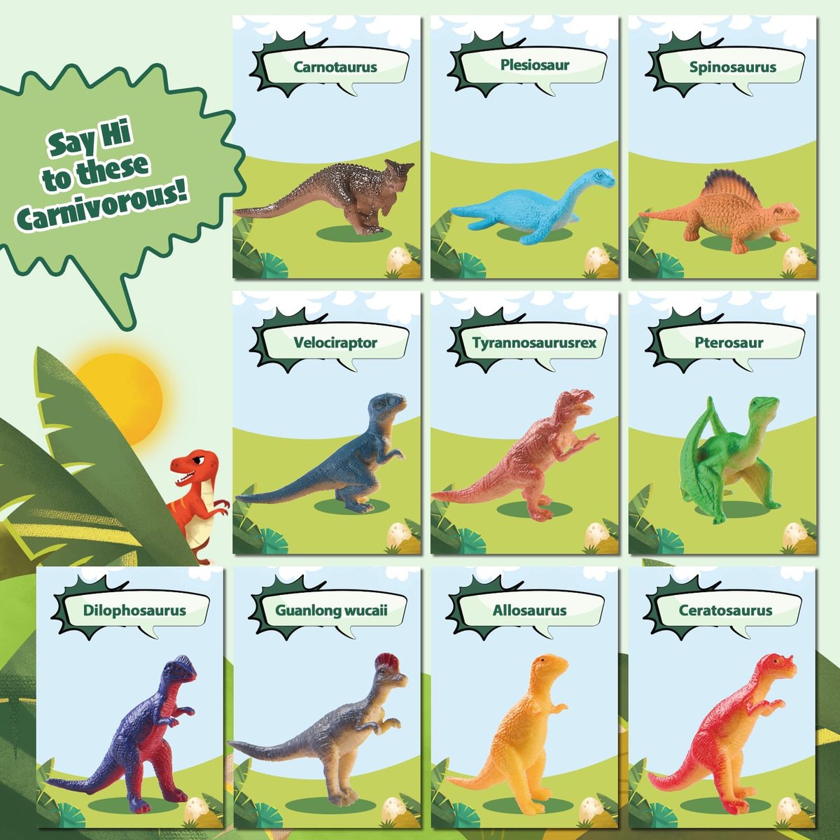 JuraFizz Dinosaur Bath Bombs for Kids with Surprise Inside, 20 Pack Natural Dino Egg Bath Bombs with Exclusive Carnivorous & Herbivorous Dinosaur Toys, Easter Basket Stuffers Easter Gifts for Boys, Girls Avelisse