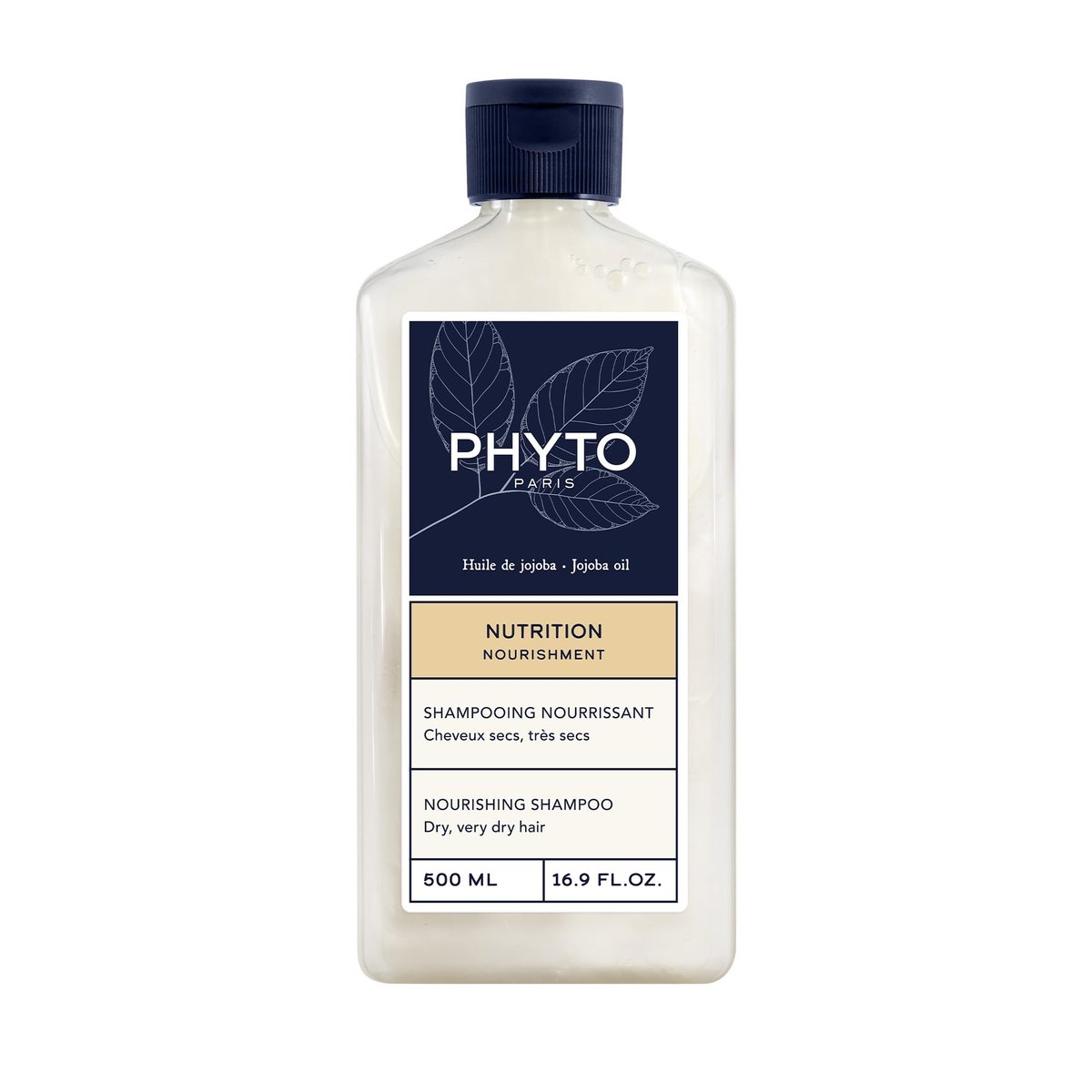 PHYTO NOURISHMENT Nourishing Shampoo with Jojoba Oil – Sulfate-Free Hydrating Shampoo for Dry Hair (16.9 Fl Oz) - görsel 1
