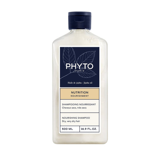 PHYTO NOURISHMENT Nourishing Shampoo with Jojoba Oil – Sulfate-Free Hydrating Shampoo for Dry Hair (16.9 Fl Oz)
