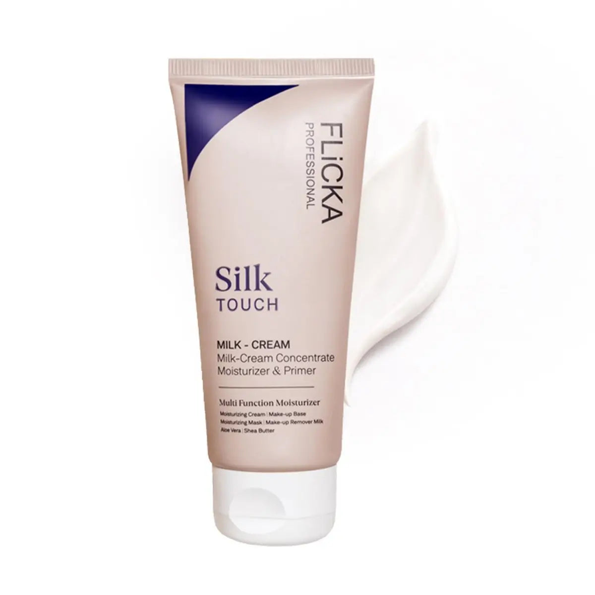 FLiCKA Silk Touch 3 in 1 Moisturizer and Primer for Face | Hydrating, Lightweight, Long-Lasting | Pore Minimizer | All Skin Types | Makeup Base | 60g | Cruelty-Free Avelisse