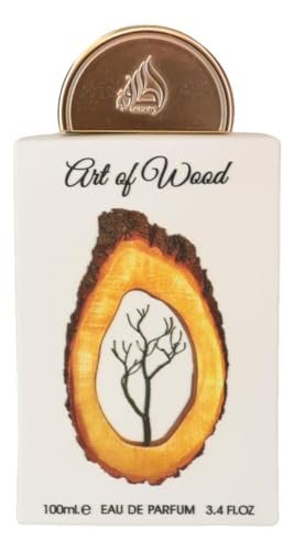 Lattafa Pride Art of Wood Eau de Parfum for Unisex - 3.4 oz (100 ml) | Woody Fragrance Avelisse