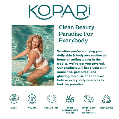 Kopari Bright as Day Sheer Mineral Sunscreen SPF 50 – 100% Mineral Face Sunscreen with Vitamin C & Niacinamide, Sheer Finish for All Skin Tones, 1.7 oz Avelisse